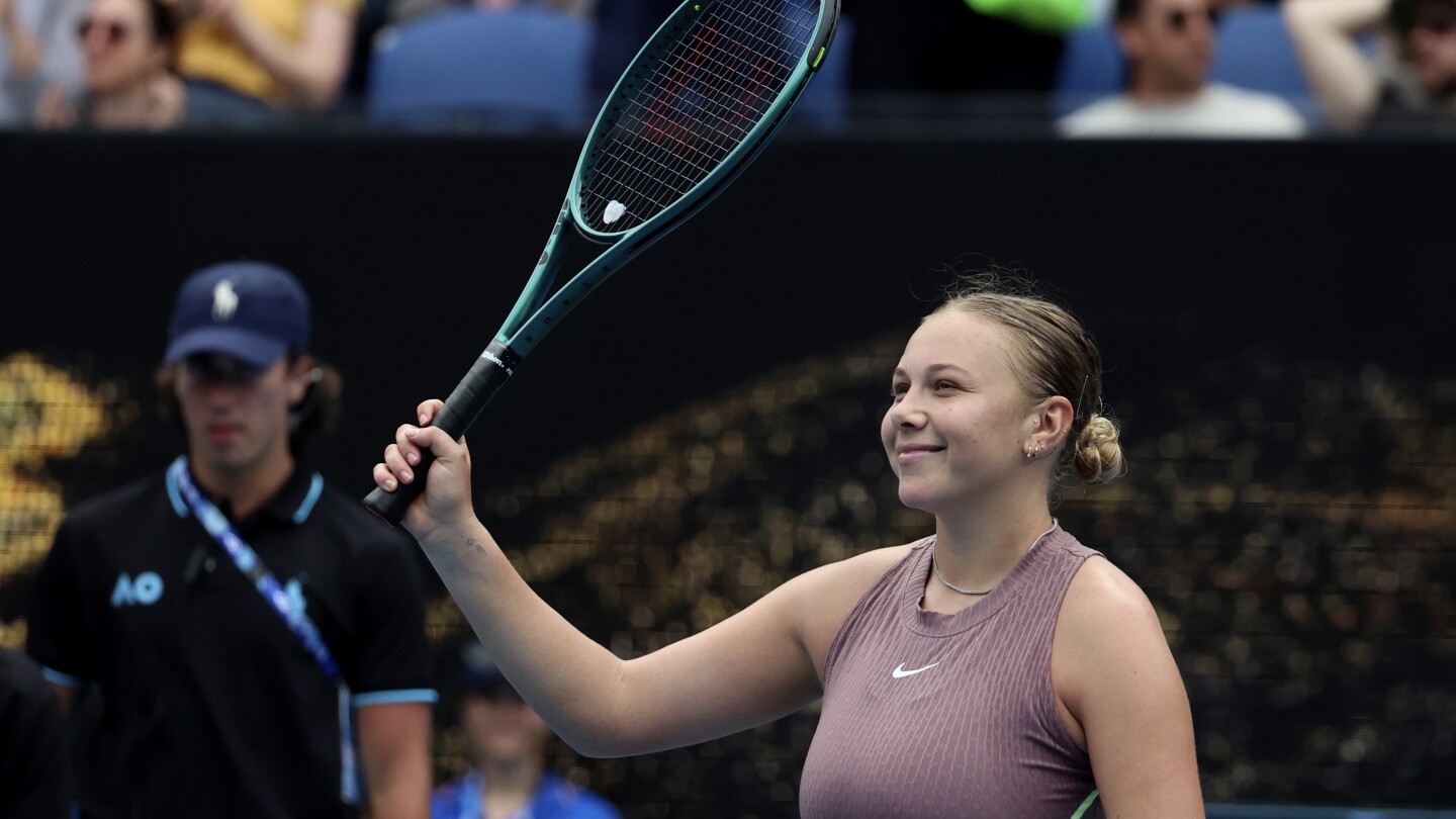 Anisimova tennis discount